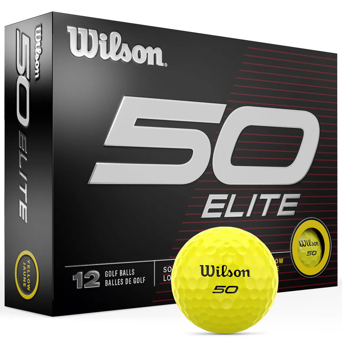 Wilson Fifty Elite 12 Golf Ball Pack