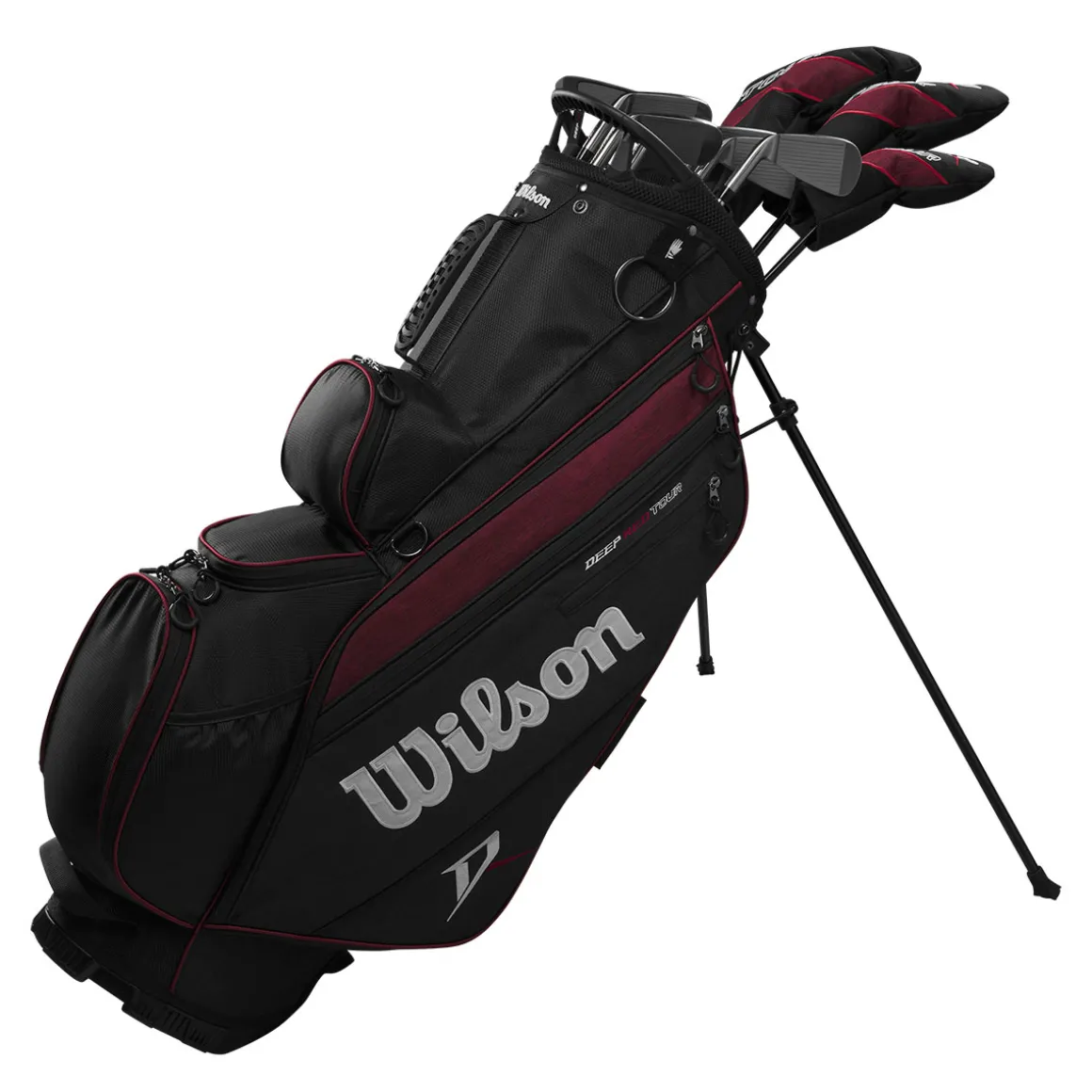 Wilson Men's Deep Red Tour Golf Package Set