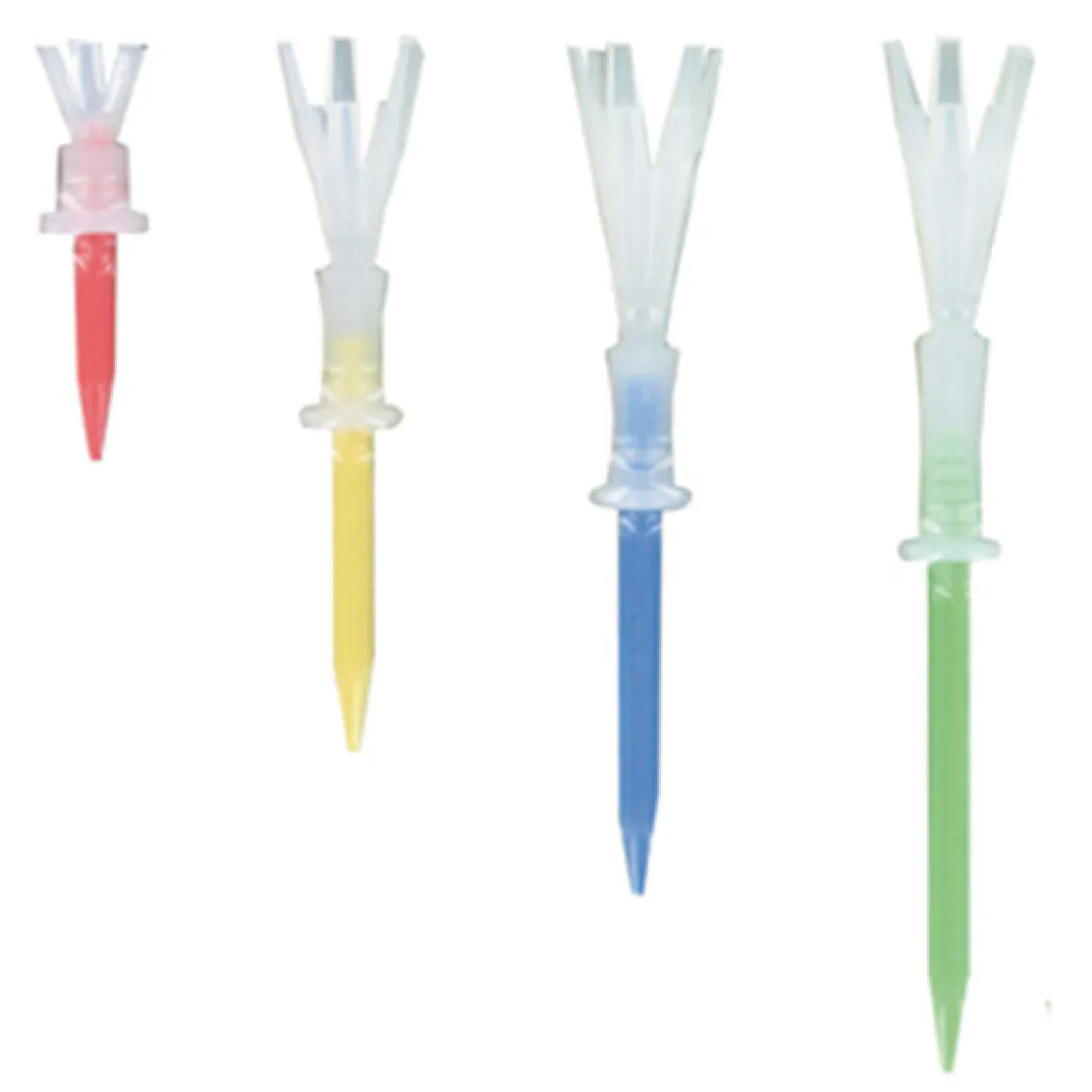 4 Yards More Variety Golf Tees - 4 Pack